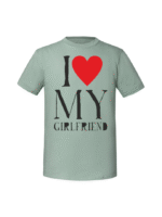 Męska koszulka  z nadrukiem –I LOVE MY girlfriend - obrazek 6