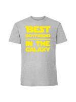 Męska koszulka  z nadrukiem –Best boyfriend in the galaxy v2 - obrazek 9