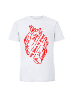 Męska koszulka  z nadrukiem –my heart is yours - obrazek 3