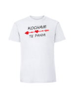 Męska koszulka  z nadrukiem –KOCHAM TĘ PANIĄ v2 - obrazek 7