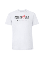 Męska koszulka  z nadrukiem –moja królowa v1 - obrazek 7