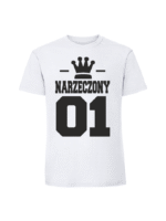 Męska koszulka  z nadrukiem –NARZECZONY - obrazek 6
