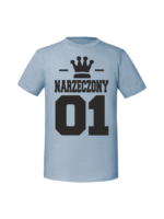 Męska koszulka  z nadrukiem –NARZECZONY - obrazek 5