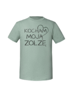 Męska koszulka  z nadrukiem –Kocham moją zołzę - obrazek 7