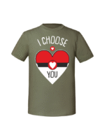 Męska koszulka  z nadrukiem –I choose You v1 - obrazek 7