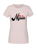 Damska koszulka  z nadrukiem – misia v1 - obrazek 4