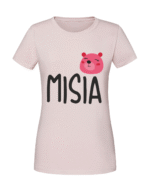 Damska koszulka  z nadrukiem – misia v2 - obrazek 4
