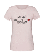 Damska koszulka  z nadrukiem – kocham tego pana v1 - obrazek 3