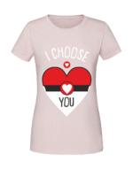 Damska koszulka  z nadrukiem – I choose You v1 - obrazek 5