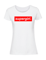 Damska koszulka  z nadrukiem – Supergirl - obrazek 5