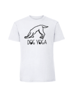 Męska koszulka  z nadrukiem –Dog Yoga - obrazek 4