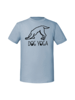 Męska koszulka  z nadrukiem –Dog Yoga - obrazek 5