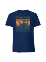 Męska koszulka  z nadrukiem –PEW PEW MADAFAKAS v2 - obrazek 4