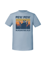 Męska koszulka  z nadrukiem –PEW PEW MADAFAKAS v2 - obrazek 9