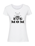 Damska koszulka  z nadrukiem – Dog Mom 1