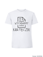Męska koszulka z nadrukiem - Wyciagamy karteczki - obrazek 5