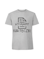 Męska koszulka z nadrukiem - Wyciagamy karteczki - obrazek 7