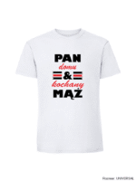 Męska koszulka z nadrukiem - PAN-DOMU-I-KOCHANY-MAZ - obrazek 6