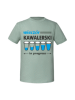 Męska koszulka z nadrukiem - wieczor kawalerski in progress - obrazek 7