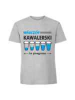 Męska koszulka z nadrukiem - wieczor kawalerski in progress - obrazek 6