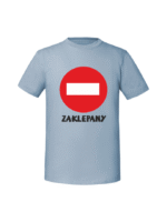 Męska koszulka z nadrukiem - ZAKLEPANY - obrazek 7
