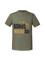 Męska koszulka z nadrukiem - KONIEC WOLNOSCI - obrazek 6
