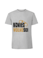 Męska koszulka z nadrukiem - KONIEC WOLNOSCI - obrazek 7