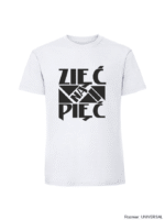 Męska koszulka z nadrukiem - Ziec na piec - obrazek 5