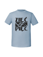 Męska koszulka z nadrukiem - Ziec na piec - obrazek 3