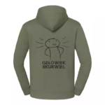 Bluza z nadrukiem - CZŁOWIEK SKURWIEL