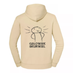 Bluza z nadrukiem - CZŁOWIEK SKURWIEL - obrazek 2