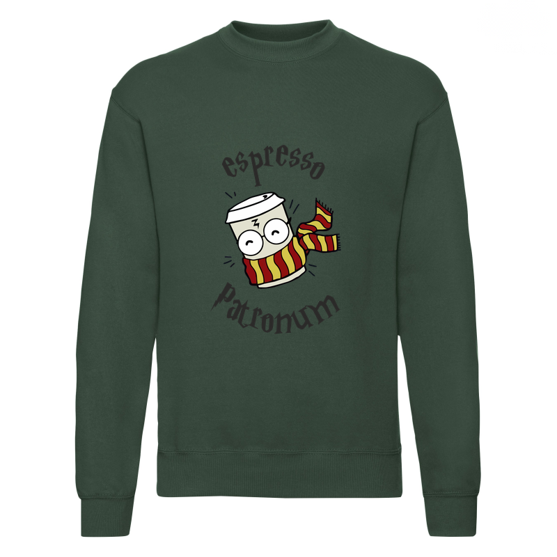 06_espresso_patronum__green Bluza z nadrukiem - espresso patronum - obrazek 1