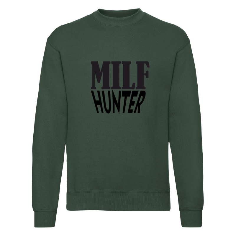 15_milf_hunter__green Bluza z nadrukiem - Milf hunter - obrazek 1