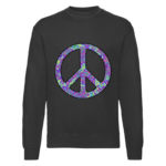 Bluza z nadrukiem - Pacyfka kolorowa