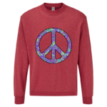 Bluza z nadrukiem - Pacyfka kolorowa - obrazek 4