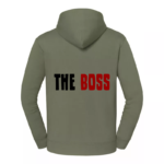 Bluza z nadrukiem - The boss the real boss v4