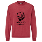 Bluza z nadrukiem - Why so serious - obrazek 3