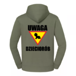 Bluza z nadrukiem - UWAGA DZIECIORÓB