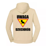 Bluza z nadrukiem - UWAGA DZIECIORÓB - obrazek 2