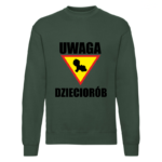 Bluza z nadrukiem - UWAGA DZIECIORÓB