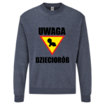 Bluza z nadrukiem - UWAGA DZIECIORÓB - obrazek 2