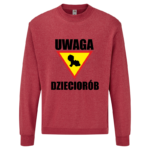 Bluza z nadrukiem - UWAGA DZIECIORÓB - obrazek 3