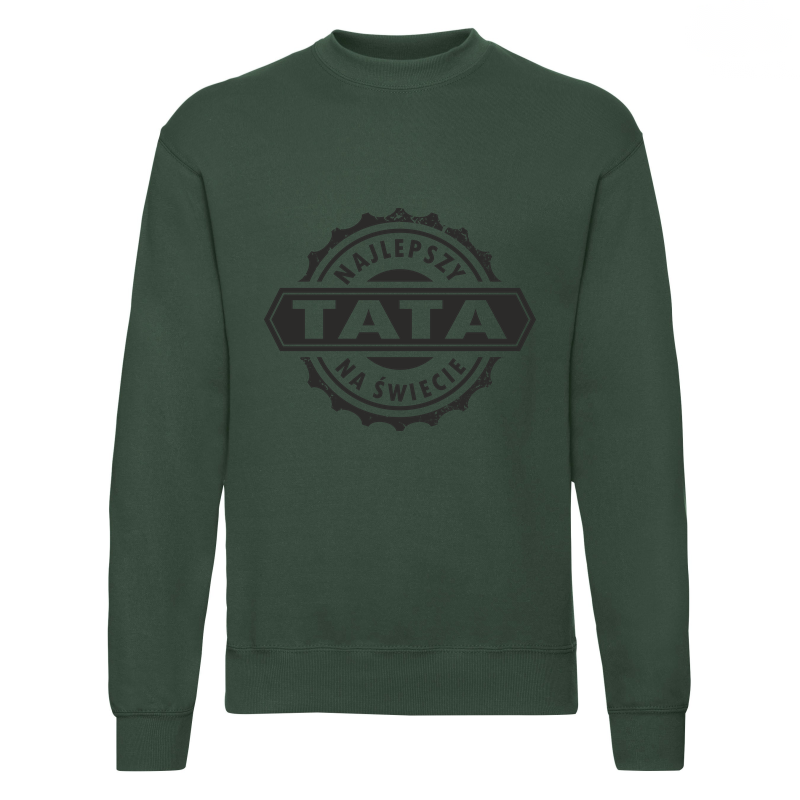 Bluza z nadrukiem - NAJLEPSZY TATA VINTAGE - obrazek 1