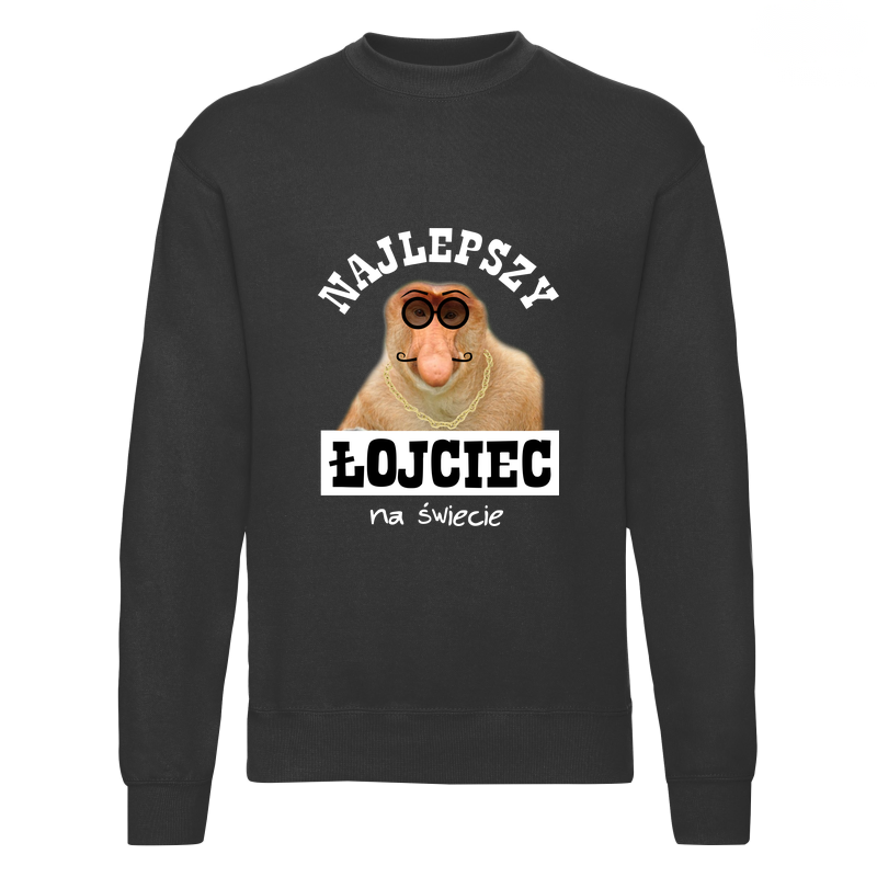 28_najlepszy_ojciec_na_swiecie_v1__bluza_set_in_sweat_classic_fruit_of_the_loom Bluza z nadrukiem - Najlepszy Łojciec na świecie v1 - obrazek 1