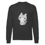 Bluza z nadrukiem - kot kawaii