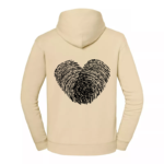 Bluza z nadrukiem - SERCE LINIE PAPILARNE - obrazek 2