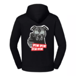 Bluza z nadrukiem - Pew Pew Pitbull