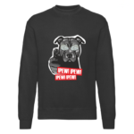Bluza z nadrukiem - Pew Pew Pitbull