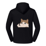 Bluza z nadrukiem - kot mem płaczący