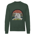Bluza z nadrukiem - Kot przy stole - obrazek 2